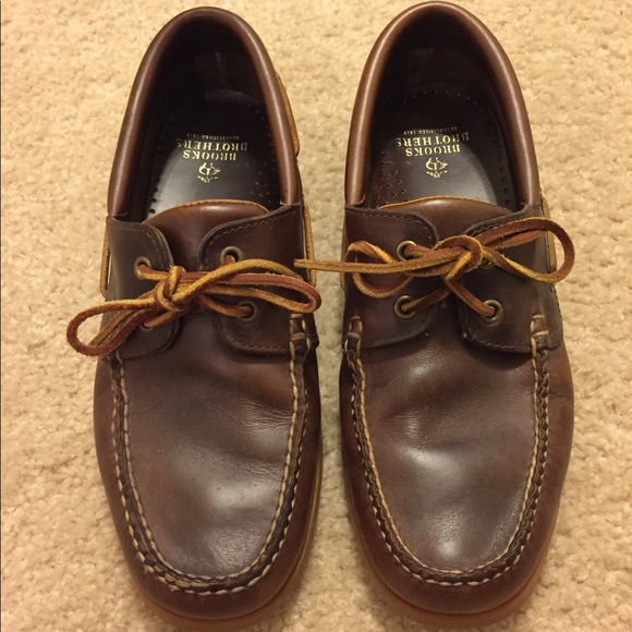 brooks brothers boat shoes
